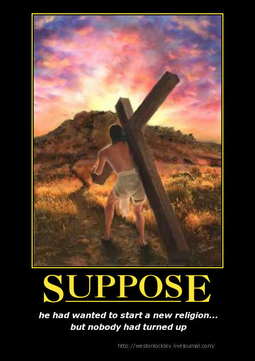 Jesus starting a new religion